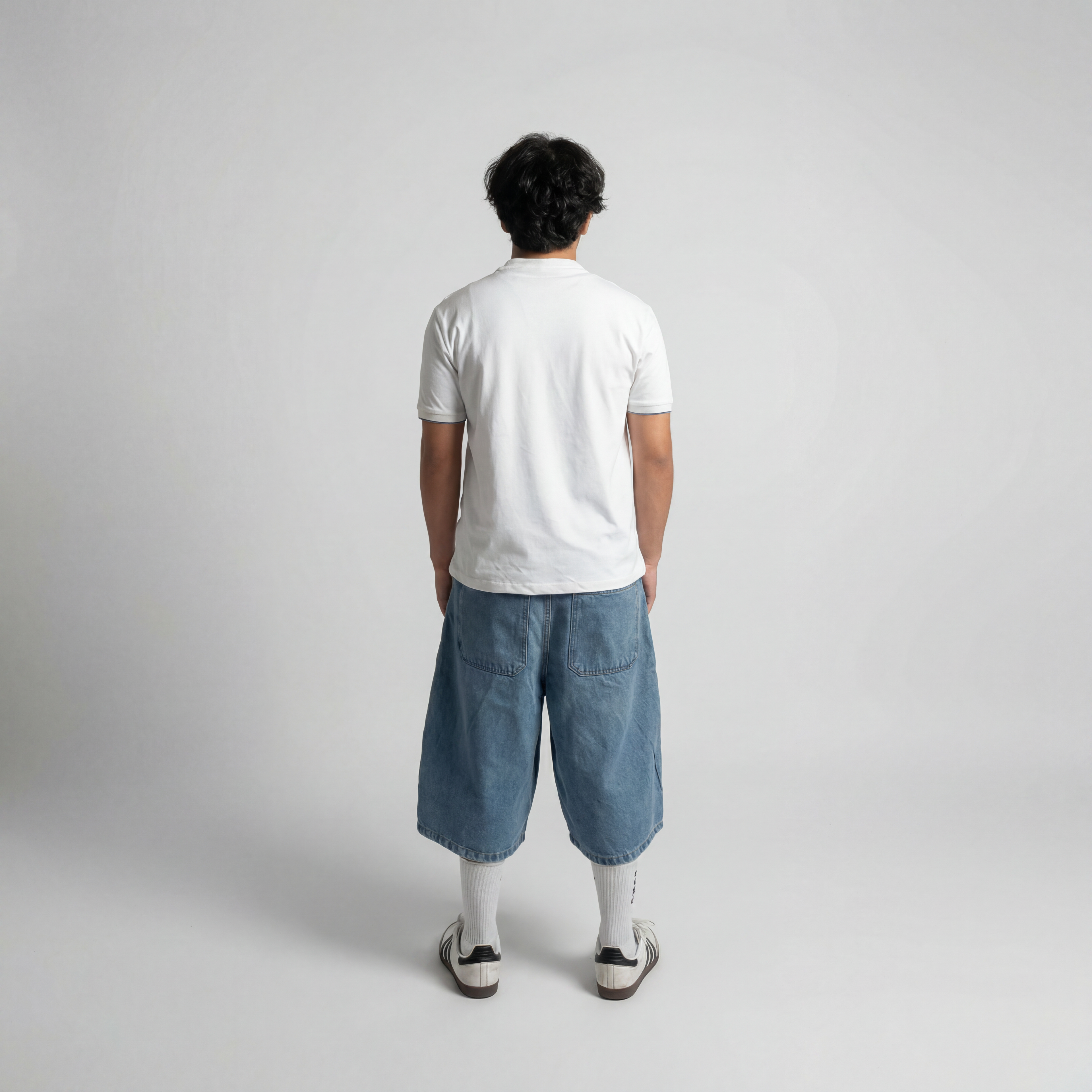 Crack Wash Jorts